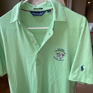 POLO by Ralph Lauren green golf polo US OPEN